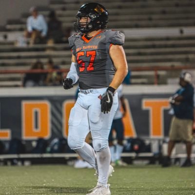 God first | New Hanover HS | C/O ‘24 | @NHHSFootball23 | O/D Lineman | #57 | 6’01” | 240lbs | Squat 405 | Bench 225 | 5/7/19 | Dream chasing