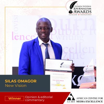 Journalist. Businessman. Farmer. Multimedia coach. Some awards won. Freelancer @https://www.newvision.co.ug/