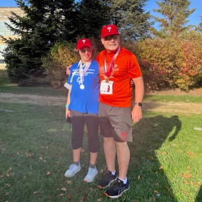 special olympics athlete in long distance walking, snowshoeing and swimming One of the biggest fans of Penn state women’s lacrosse you will meet.