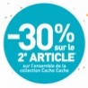 Soyez les premières informées des reducs, promos, soldes et remises clientes de Cache-Cache. Retrouvez toutes ces infos sur