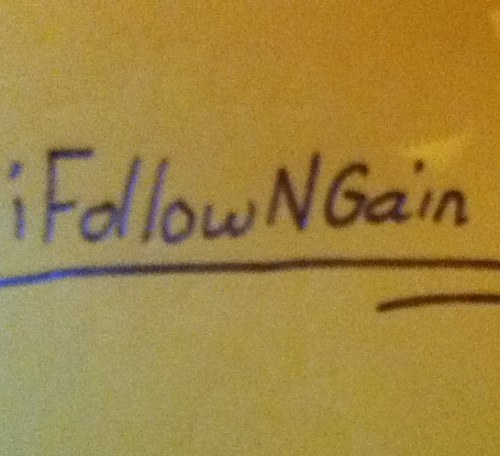 iFollowNGain's profile picture. it's simple, follow me to gain loads :) #TeamFollowBack