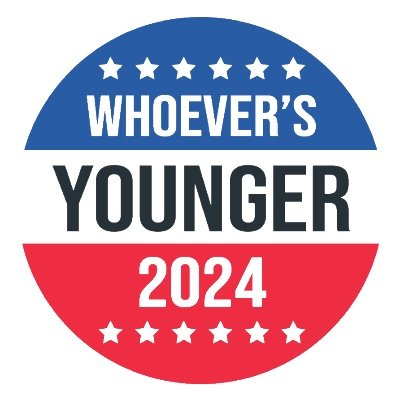 Welcome to Whoever's Younger, we are changing the political landscape one sticker (or magnet) at a time!