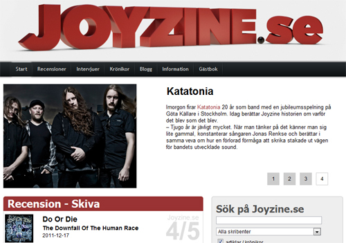 Joyzinese's profile picture. Musiksite med dagliga recensioner, intervjuer, krönikor och mycket mer. http://t.co/XTOzzIaEHb