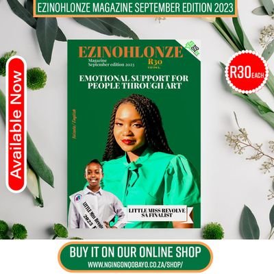 Ezinohlonze Magazine was born by Kito Foundation to raise funds for the foundation. Get your copy every month for R30 only.