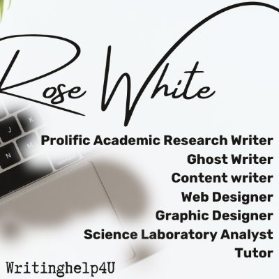 Researcher/writer. A proficient writer offering quality and plagiarism free papers at an affordable price. DM or Email us at fastiewriters@gmail.com