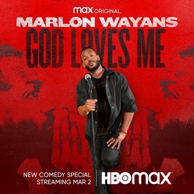 4 booking Mike Berkowitz @ WME 212-586-5100 Mberkowitz@wmeagency.com INSTAGRAM @marlonwayans my 3rd stand up comedy special ‘‘GOD LOVE ME’’  @hbomax 3/2