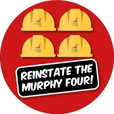 Four Unite members working for Murphy International in Limerick
have been dismissed – including a Unite shop steward.
Reinstate the Murphy 4!