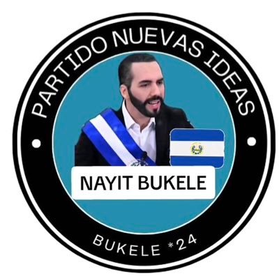 Apoyo al 100 al presidente Nayib Bukele