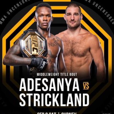 UFC 293: Adesanya vs Strickland Live Stream Free. Watch UFC 293 Live Fight take place at Qudos Bank Arena, Sydney, New South Wales, Australia.