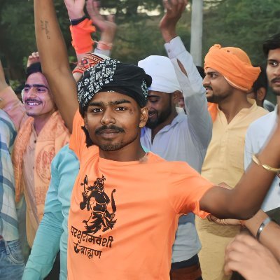 Shyamji47667794's profile picture. श्यामजी द्विवेदी जिला सूचना प्रमुख गौ रक्षा विश्व हिंदू परिषद सरीला हमीरपुर बीजेपी 🚩 🚩