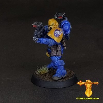 Painting UA space marines for charity, available for commissions