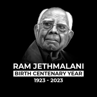 Lecture Series to commemorate the life and career of Ram Jethmalani, a legendary humanist who was a pillar of jurisprudence, governance and democracy.