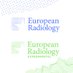 European Radiology (@EurRadiology) Twitter profile photo