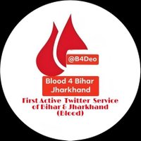 Blood 4 ( Bihar & Jharkhand ) ЁЯЗоЁЯЗ│ (@b4deo) 's Twitter Profile