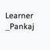 Learner_Pankaj (@learner801) Twitter profile photo