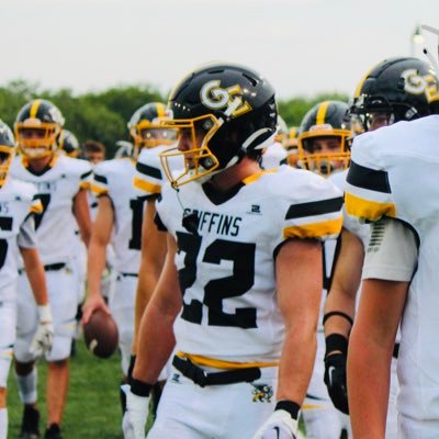 | Gretna East High school | RB | Football & Track | 5’8, 195 | 4.6 40 | 33 vert | 275 bench | 425 squat | 285 clean | Class of 25”| 25magunn@gpsne.org