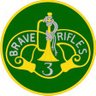 3dUSCAV's profile picture. Official Twitter of 3d Cavalry Regiment |@USArmy | #BraveRifles (Follows/RTs/Likes≠endorsement)