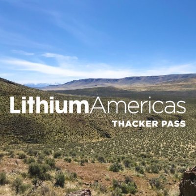 Follow us for community updates and news as @LithiumAmericas builds Thacker Pass in northern #Nevada to enable America's #lithium supply chain. $LAC