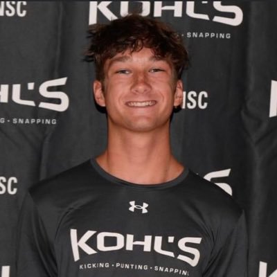 Class of 2026 4.0 GPA Kohl’s 4⭐️ Kicker and 4 ⭐️Punter Ridgeview High School 6’3 175 lbs email- connorkjsmith@gmail.com