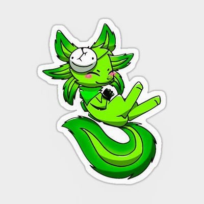 Hi I'm Axolotl and i love the colour green 💚