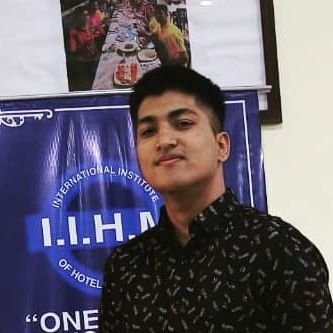 Arnav Dadheech student at @iihmjpr
first year student