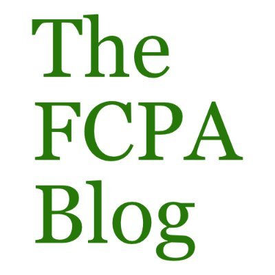 The official twitter account of the FCPA Blog.