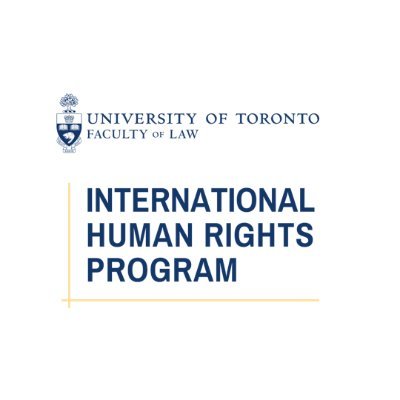International Human Rights Program at the University of Toronto's Faculty of Law @UofTLaw

Championing Social Change Since 1987