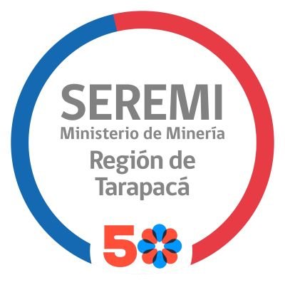 Cuenta oficial de la Secretaría Regional Ministerial de Minería de Tarapacá. El Seremi es Wladimir Astudillo Castillo