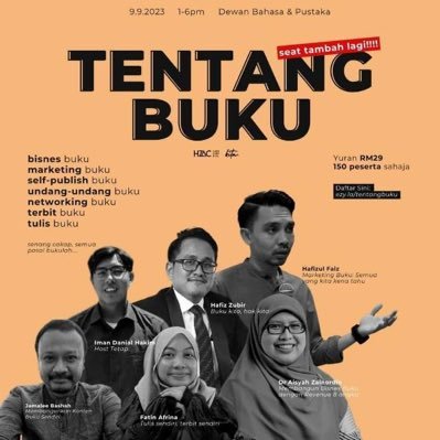 initentangbuku's profile picture. Kita borak segalanya tentang buku! ❤️📖