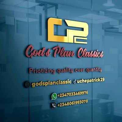 Simple, Brave and Humble dude, ✝️(Catholic), Business man (CEO of #God's Plan Classics ), Anatomist. Ig on @godsplanclassic. 📞/whatsapp. 08061993078.