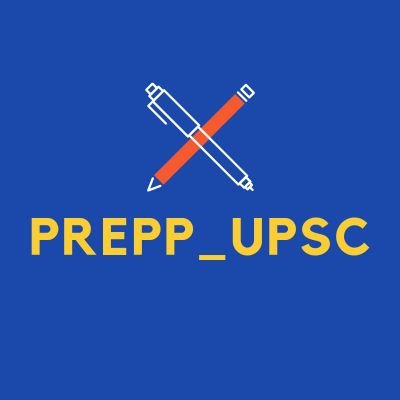 preppupsc's profile picture. Empowering UPSC aspirants with expert insights, curated study resources, and strategic guidance.

https://t.co/DYQqbai9Wl