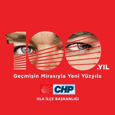 CHP Ula İlçe Başkanlığı Resmî Twitter Hesabıdır. Facebook: https://t.co/M8Ynz3pOrL - @CHPUlaIlce İnstagram:@chp_ula_ilce_baskanligi