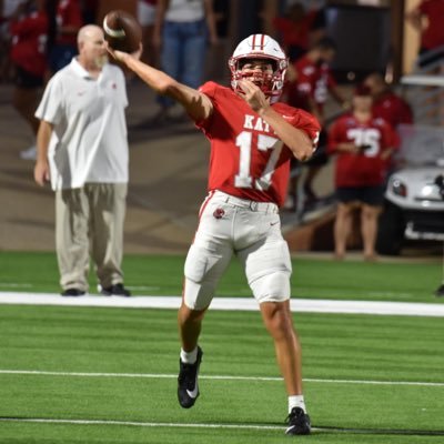 |class of 2024|QB|GPA:3.8 @Katyfootball