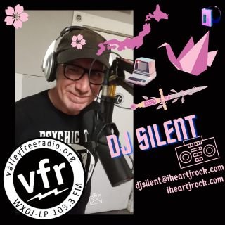 DJ Silent co-hosts #iheartjrock Sat 10P Est on 103.3FM WXOJ-LP NOHO MA USA 2 hours of #music from #japan and more! #jpop #vk #anime #goth #punk #noise #jrock