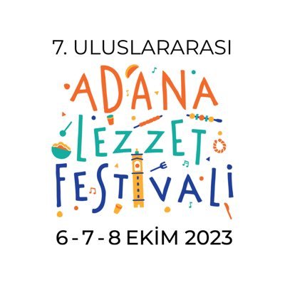 6-7-8 Ekim 2023, ADANA •https://t.co/McG6Y4ZpYl 📩: info@adanalezzetfestivali.com.tr