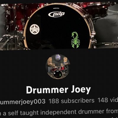 I make drum cover videos on my YouTube channel. I also work on my own music.