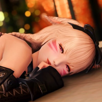 NSFW Miqo'te ss🔞 よわよわドM猫 ♠️🖤 リアル詮索、VC×