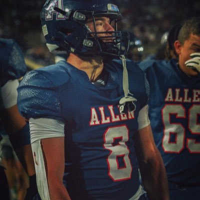 2024 Linebacker, Allen, Tx 5’9 185| 4.0 Weighted GPA| Captain |2nd team Academic All State| 1st Team LB All District| Honorable Mention All State