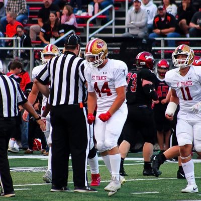 6’1 220 LB/TE ST Francis High school 3.7gpa #21 bgreenough44@gmail.com