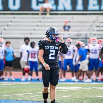 Centennial high school c/o ‘24 db/lb || 5’9 165 lbs