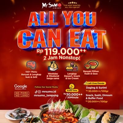 📌 Lampung City Mall - Lt Lobby Blok 06C
⏰ BUKA 10.00 - 21:30
☎️ 081271447047 (WA)