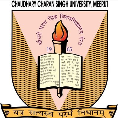 Official Account of Chaudhary Charan Singh University, Meerut, Uttar Pradesh,                                            NAAC A++Accredited