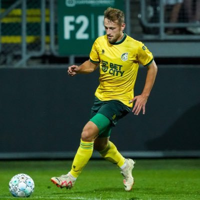 Professional football player at Fortuna Sittard