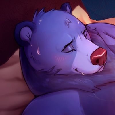 🔞NSFW ahead🔞| professional blue bear | 27 | Graphic Designer | Always trying new things | PFP: @potobu