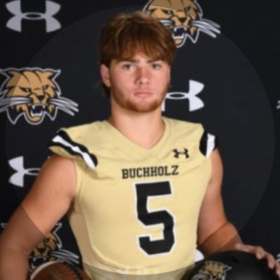 6’1 l 200 lbs l Class of 2024 l Buchholz High School l OLB l 4.5 GPA |  26 ACT