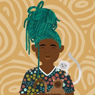 Visual Artist | Children’s book Illustrator-Author| Black AF | Queer | She | represented by @jmcgowanbks