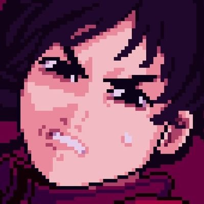 I do pixel art drawings and animations |