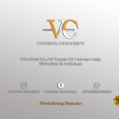 Vorevaconcepts's profile picture. Deal on all kind of Affordable human hair, wigs, skin care products