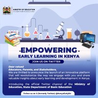 State Department for Basic Education KE (@kenyaearlyed) 's Twitter Profile