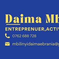 Daima ebrania Mbilinyi (@daimaebran64202) 's Twitter Profile Photo Daima ebrania Mbilinyi (@daimaebran64202) 's Twitter Profile Photo